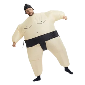 TOLOCO Sumo Wrestler Inflatable Costume – Adult Blow-Up Halloween Outfit Product Image