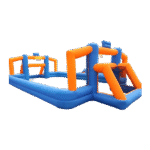 Inflatable Sports Field 2-in-1 Set with Blower and Mat