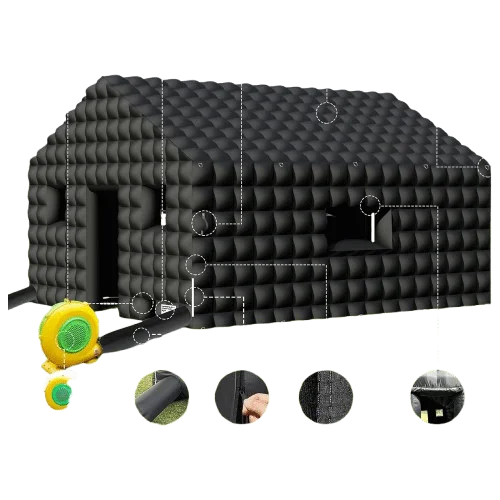 Inflatable Nightclub for Parties And Rentals | 20×16.8×12 FT