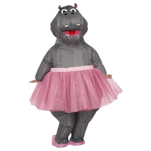 Rubies Hippo Inflatable Costume for Adults – Unisex One Size