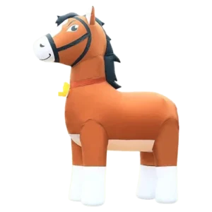 DomKom Inflatable with LED Lights Clydesdale Horse | 9FT Product Image