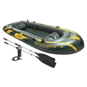 INTEX Seahawk Inflatable Boat with Oars | Pump Product Image