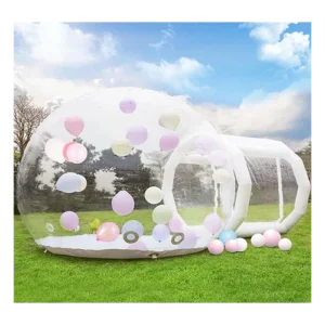 Clear Bubble House Dome with Blower Tunnel for Kids | 10FT Product Image