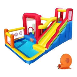 Bounce Multi-Activity Castle – Slide, Climb Jump Fun for Kids Product Image