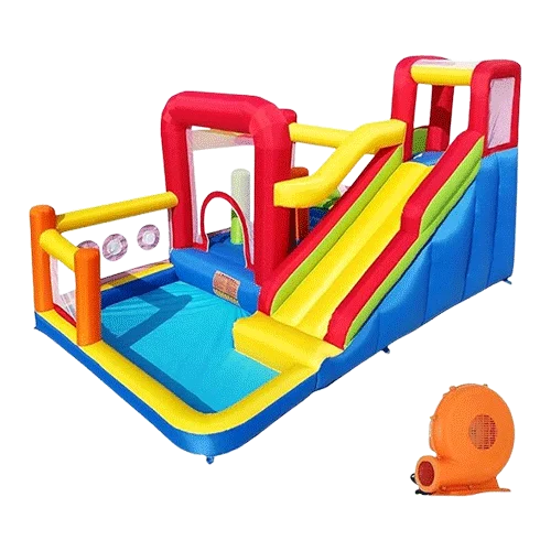 Bounce Multi-Activity Castle – Slide, Climb Jump Fun for Kids