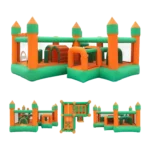 Kids Obstacle Bouncy Castle for Indoor | Outdoor Fun