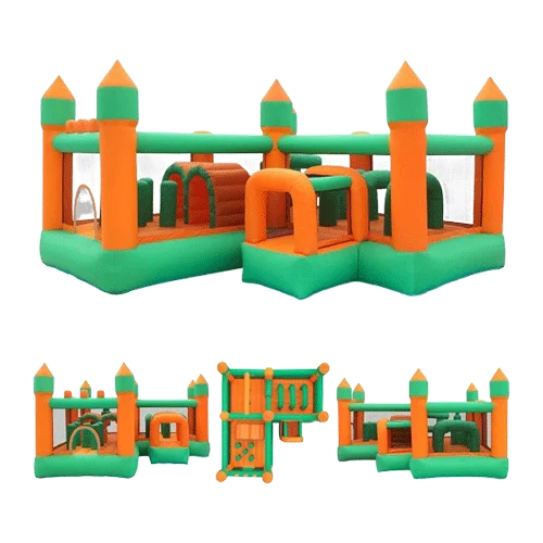 Kids Obstacle Bouncy Castle for Indoor | Outdoor Fun