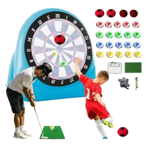 Inflatable Dartboard – Jumbo Soccer & Golf Game Set|6ft Product Image