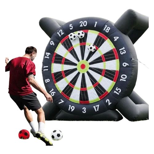Inflatable Soccer Dartboard – Fun Outdoor Yard Game | 10FT