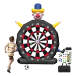 Inflatable Giant Soccer Darts with Pump and Blower | 14ft