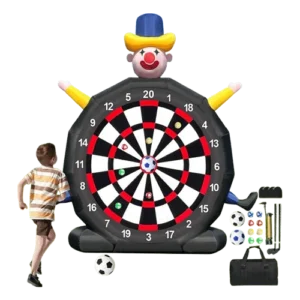 Inflatable Giant Soccer Darts with Pump and Blower | 14ft Product Image