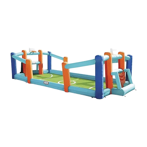Inflatable Soccer and Basketball Court by Little Tikes