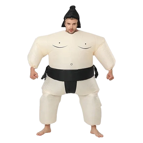 Inflatable Sumo Costume Adult – Halloween & Christmas Party Suit