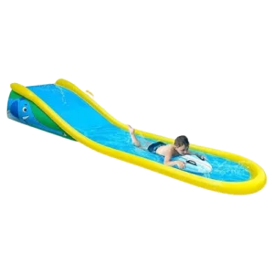 Inflatable Water Slide with Sprinkler Surf Riders | 15FT Product Image