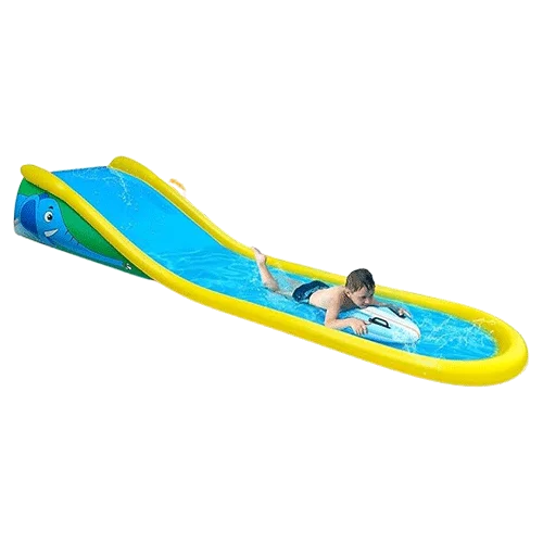 Inflatable Water Slide with Sprinkler Surf Riders | 15FT