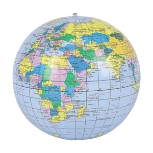 Inflatable Rhode Island Novelty Globe Replica Toy | 16″ Product Image
