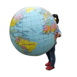 Inflatable PVC Globe – Educational Toy for All Ages SWR | 36″ Product Image
