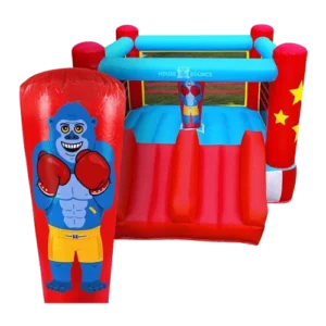 Kids Boxing Ring Bounce House – Inflatable Play Castle Product Image