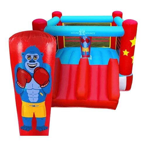 Kids Boxing Ring Bounce House – Inflatable Play Castle