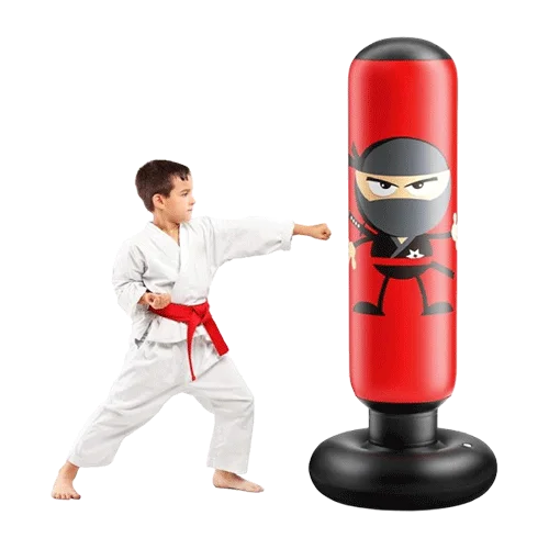 Inflatable Kids Punching Bag | Karate; Boxing Fun Gift
