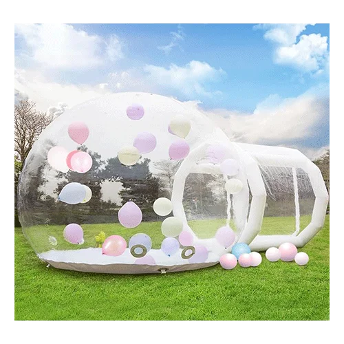Clear Bubble House Dome with Blower Tunnel for Kids | 10FT