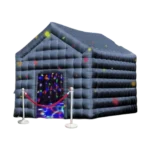 Black Inflatable Nightclub Tent – 950W | 20×16.5x13Ft