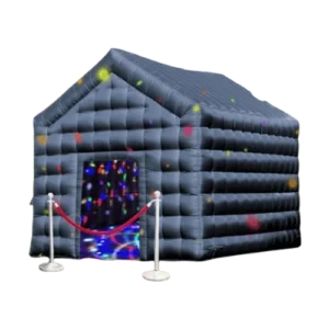 Black Inflatable Nightclub Tent – 950W | 20×16.5x13Ft Product Image