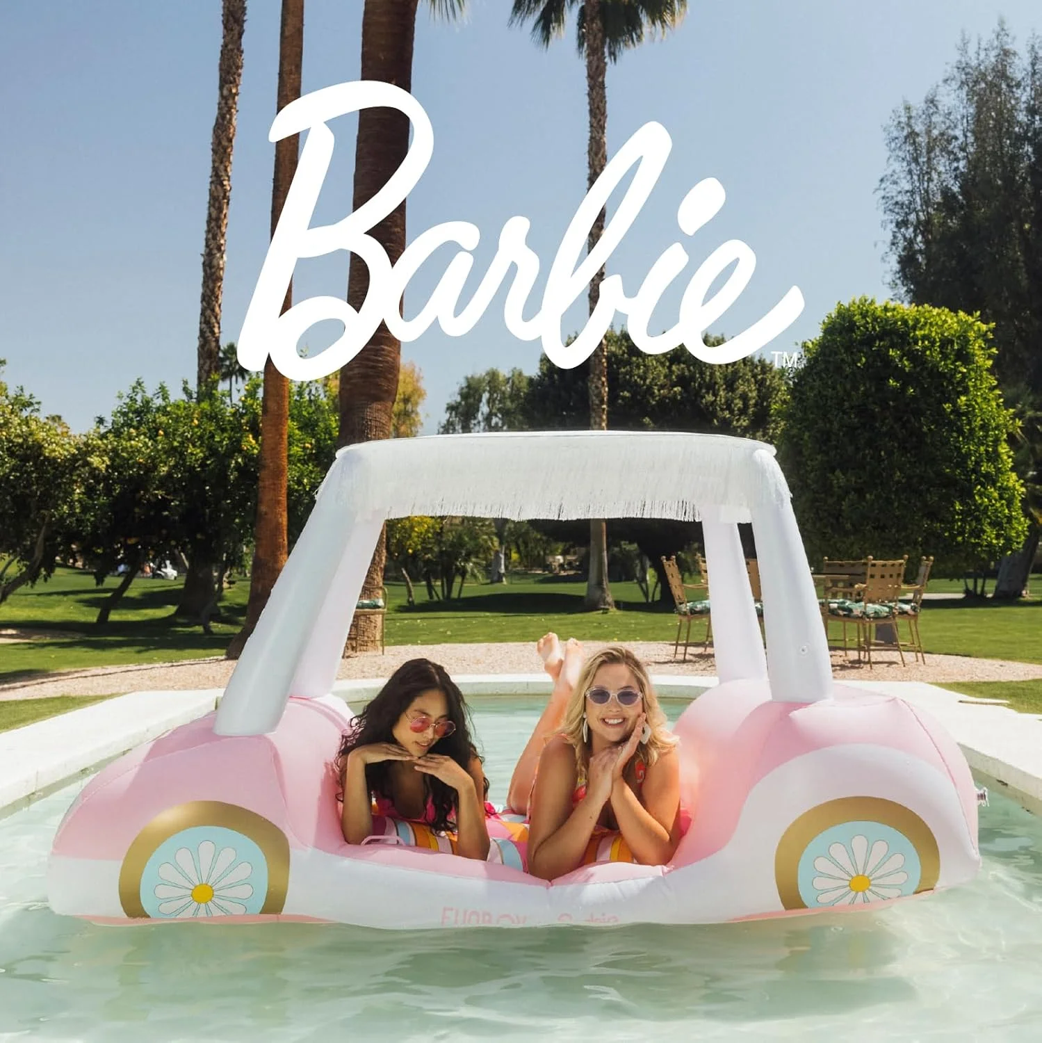 Malibu Barbie FUNBOY Luxury Inflatable Golf Cart Pool Float