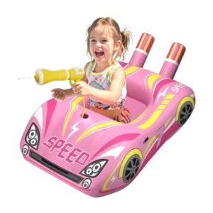 JOSEN Kids Pool Float with Water Gun – Interactive Ride-on Car Product Image
